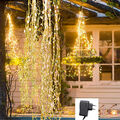 200LED Lichterkette Wasserfall Baum String Lichter Außen Garten Party Deko