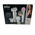 Braun Silk-épil 9 Flex Beauty Set, Epilierer Damen für Haarentfernung mit flexib