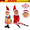 40cm Boy/Girl The Naughty Christmas Elves On Display Shelf Prop Xmas Plush Toy