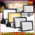 LED Fluter Außen Garten strahler mit bewegungsmelder 10W 20W 30W 50W 100W 200W