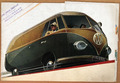 VW Volkswagen Prospekt Werbung T1, Transporter, Bus, Typ 2, 1950, sehr selten