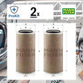 2x ORIGINAL® Mann-Filter Luftfilter für Fiat Series 180 Series 260 Series 300