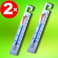 2 x Kühlschrankthermometer Gefrierthermometer Kühlschrank Thermometer