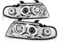 Angel Eyes Scheinwerfer Set für Audi A4 B5 BJ 11/94-12/98 Klar/Chrom