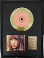 Britney Spears Baby one more time CD + 7" vinyl gold record goldene Schallplatte