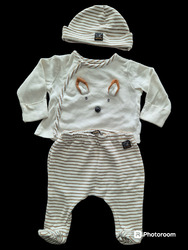 Baby  Set, Wickeloberteil Hose Mütze Größe 50 / 56 Junge Mädchen Unisex