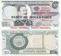 Mosambik / Mozambique 50 Escudos 1976 Unc  P 116 675# Kassenfrisch..