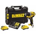 DEWALT Akku Bohrschrauber DCD701D2-QW | 12 Volt, 2x 2,0 Ah Akku