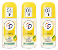 CD CITRUS Bio-Zitrone DEO Roll On Deodorant Roller 48 Stunden Deo Schutz 3x 50ml