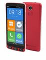 Olympia Senioren Smartphone Android 16Gb Handy Seniorentelefon Seniorenhandy rot