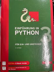 Einführung in Python 3: Für Ein- und Umsteiger von Klein... | Buch | Zustand gut