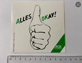 Alter Aufkleber Sticker AOK Alles okay! (4d)