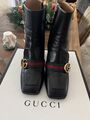 Gucci Stiefelette Gr. 37,5 Schwarz