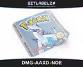 Pokemon Silberne Edition [NOE] Game Boy Color Label