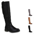 893568 Stiefel Damen Schuhe Gefüttert Boots Profilsohle New Look