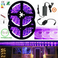 5-20m 12V UV Ultraviolett Schwarzlicht LED Streifen Strip Band 2835 5050 Trafo