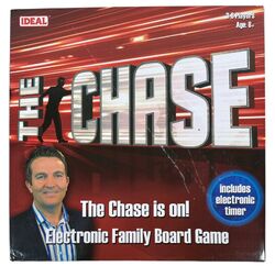 The Chase TV Electronic Board Game by Ideal 2012  "The Chase is ON!" ~ Complete