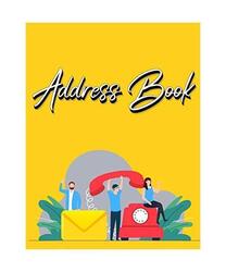 Address Book: Address Book with Alphabetical Index | Address Book A-Z Index | Al