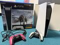 Sony PS5 Digital Edition God of War Ragnarök-Paket 825GB Spielekonsole - Weiß