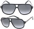 FOSSIL Sonnenbrille FOS 2037/S PBXF8 60mm schwarz Kunststoff Vollrand 157 21