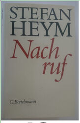     Nachruf    von Stefan Heym,  Gebundene Ausgabe