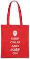 KEEP CALM AND SCARY ON Stofftasche Einkaufstasche Friday The Nighmare Jason 13th