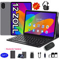 2024 Tablet 12 Zoll Android 14 16+256GB/128GB 8000mAh 8-Core Dual 4G LTE+5G WiFi