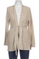 Peter Hahn Strickjacke Damen Cardigan Jacke Gr. EU 40 Baumwolle Beige #1s95zz1