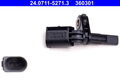 ATE 24.0711-5271.3 Sensor, Raddrehzahl für ,AUDI,PORSCHE,SEAT,SKODA,VW