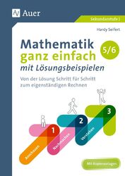 Mathematik ganz einfach mit Lösungsbeispielen 5-6 | Hardy Seifert | Broschüre