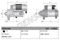 DENSO (DSN1206) Anlasser, Starter für MERCEDES