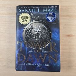 Tower of Dawn - Sarah J Maas signiert, 1. Auflage Hardcover B&N Sonderedition