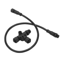 Neu Für NMEA 2000 Drop Backbone Kabel Mit T-Stecker 5 Pin Wasserdicht M12 0.5m