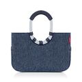 reisenthel - loopshopper M - herringbone dark blue