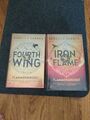 rebecca yarros fourth wing und Iron Flame Teil 1 Und 2 In Folie OvP