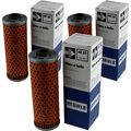 3x MAHLE / KNECHT Ölfilter OX 35 Oil Filter