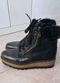 Rieker Winter Stiefelette 37 Stiefel Schwarz Kuschelig Warm Gefüttert RV wNEU❄️