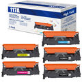 XXL 117A W2070A Toner Set for HP 117A Color Laser MFP 179fwg 178nwg 150nw 179fnw