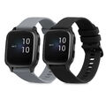 2x Sportarmband für Garmin Venu Sq Music Sq Fitnesstracker Smartwatch Sport