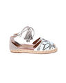 Aquazzura Espadrille-Schuhe Mit Bestickter Quaste Aus Mehrfarbigem Canvas Und