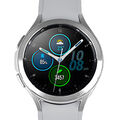 Samsung Galaxy Watch 4 Classic Silber 46 mm Bluetooth Smartwatch Sehr Gut 