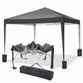 3x3m Pavillon Faltpavillon Wasserdicht UV Gartenzelt Partyzelt mit 4 Sandsack DE