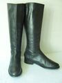 "COX" Gr.39 Stiefeletten/Stiefel Leder schwarz  TOP-Zustand!!!