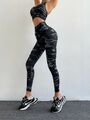 Hochwertige sexy Leggings Push-up Camouflage Sporthose Pants Yoga Training Fitne