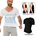 Männer Abnehmen Haltung Korrektor Westen Top Kompression Body Shaper Unterwäsche