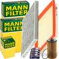 MANN FILTER INSPEKTIONSPAKET passend für OPEL ADAM 1.4  / 87 + 101 PS