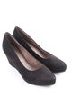 TAMARIS Plateau-Pumps Damen Gr. DE 36 schwarz Casual-Look