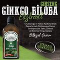 Ginkgo Biloba & Ginseng Extrakt, Ginseng, Ginko Biloba Gemischt 250ml