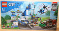 LEGO 60316 City Polizeistation mit Polizeiauto, Müllauto und Hubschrauber NEU