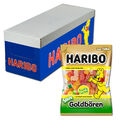 (7,14€/1kg) Haribo sauer Goldbären, Fruchtgummi, 18 Beutel je 175g